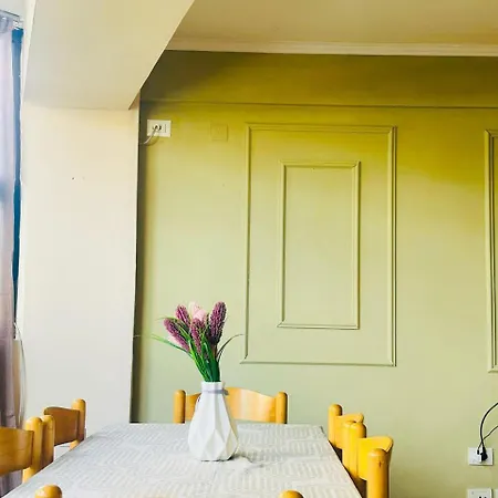 Duplex Apartment-balcony-city Center -7 Guests 地拉那